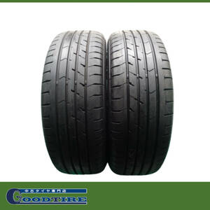 2019年製 夏用2本 215/60R17 8.5分山 グッドイヤー EAGLE RVF 中古タイヤ タイヤ エルグランド（4848）