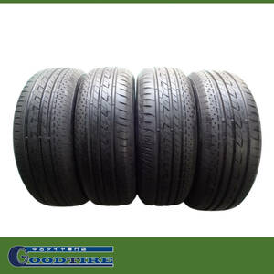 2013年製 夏用4本 195/60R15 9分山 ブリヂストン ECOPIA PRV 中古タイヤ タイヤ レガシィ インプレッサ ラフェスタ（4885）