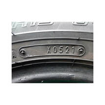 2021年製 夏用2本 185/60R15 8分山 ダンロップ ENASAVE EC204 アクア フィット シエンタ 中古タイヤ タイヤ（4951）_画像4