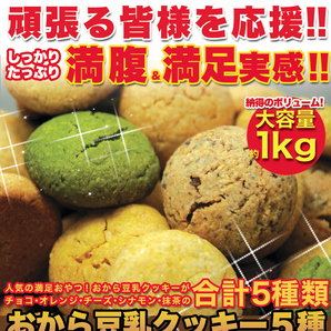 新感覚満腹おから豆乳ソフトクッキー1kg/ダイエットスイーツの画像2