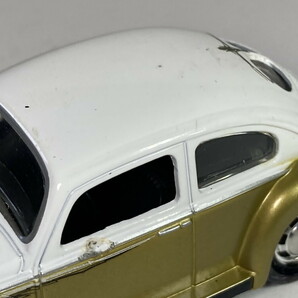 [ジャンク] VW ビートル Beetle 全長約9cm - ホットウィール Hot Wheelsの画像3