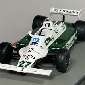 ウィリアムズ Williams FW07B 1980 Alan Jones 1/43 - ディアゴスティーニ Deagostini F1マシンコレクションの画像1