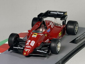 フェラーリ Ferrari 126 C3 1983 Rene Arnoux 1/43 - ディアゴスティーニ Deagostini F1マシンコレクション