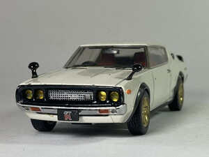 [ジャンク] ニッサン スカイライン Nissan Skyline GT-R ケンメリ 1/43 - エブロ EBBRO