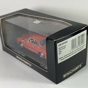 VW カルマンギア クーペ Karmann Ghia Coupe 1966 1/43 - ミニチャンプス Minichampsの画像10