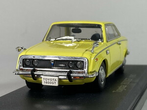 トヨタ Toyota 1600GT (1967) 1/43 - アシェット国産名車コレクション Hachette