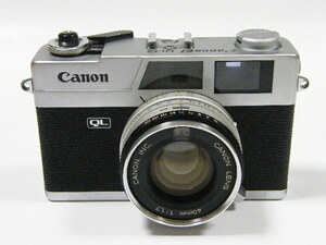 ◎ Canon Canonet QL17 CANON LENS 40mm F1.7 大口径レンズ キャノン キャノネット レンジファインダー