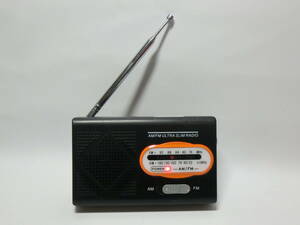 【中古品】 Cosmotechno コスモテクノ AM/FM ULTRA SLIM RADIO ポケットラジオ ＜1116＞
