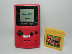 [N4016-g6004] secondhand goods : nintendo Game Boy body * soft attaching CGB-001 operation goods present condition ..