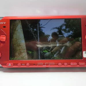 【№036-ｇ6004】中古品：SONY PSP-3000 本体・メモリーステック・ソフト付き 作動確認 バッテリーなし 現状渡す 比較的きれいな商品の画像4