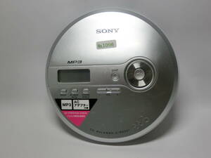 【№1096-ら6004】中古：SONY ソニー ポータブルCDプレーヤー D-NE241 本体のみ 通電のみ確認 ジャンク品