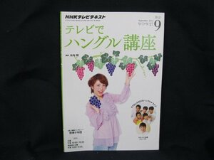 NHKテレビ テレビでハングル講座　2014/9/1?9/27　角折れ有/UDI