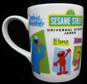 USJ セサミストリート マグカップ ユニバーサルスタジオジャパン UNIVERSAL STUDIOS JAPAN SESAME STREET Mug