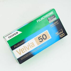 中判 ブローニー 120 Velvia 50 ベルビア リバーサル ポジフィルム 富士フィルム 5本 