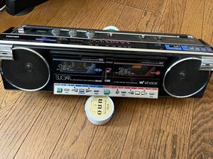 レトロ TOSHIBA RT-SW7 ステレオラジオカセットレコーダー ジャンク
