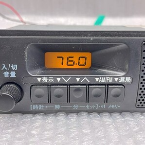 3 カットハーネス付き スズキ FM/AM 1DIN ラジオ 左ボタン 39101-83J00 ASTI 検索 軽トラ 軽バン 流用 船舶 重機 農耕機械 カプラー付きの画像8