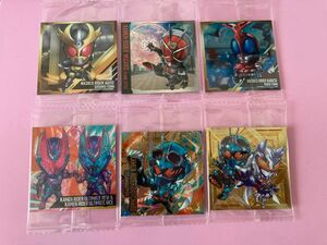 にふぉるめーしょん 仮面ライダーシリーズ シールウエハース リバイス ガッチャード マジェード シークレット 他