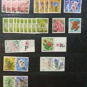 (47)ふるさと切手 1990年 県花全種 使用済 多数 の画像5