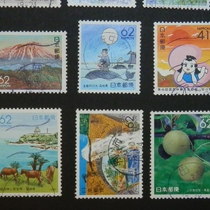 (43)ふるさと切手 使用済 24枚 実逓消印の画像2