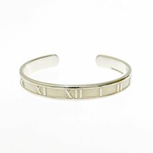 【1円スタート】TIFFANY & Co. ティファニー シルバー アトラス 21.6g 925刻印 ブレスレット バングル 260774_画像1