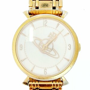 【1円スタート】Vivienne Westwood ヴィヴィアンウエストウッド VW-7743 GP クオーツ レディース腕時計 ジャンク 263063