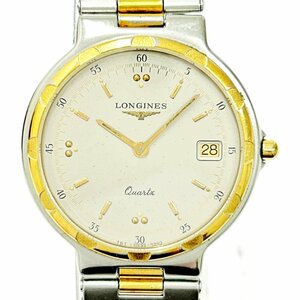 【1円スタート】LONGINES ロンジン コンクエスト GP×SS クオーツ ボーイズ腕時計 262971