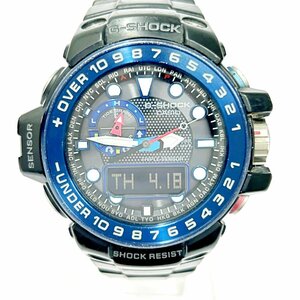 【1円スタート】【箱付き】CASIO カシオ GWN-1000B G-SHOCK ガルフマスター 電波ソーラー メンズ腕時計 262944