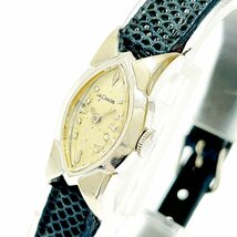 【1円スタート】【アンティーク】LECOULTRE ルクルト 14K刻印 手巻き レディース腕時計 ジャンク 266424_画像2