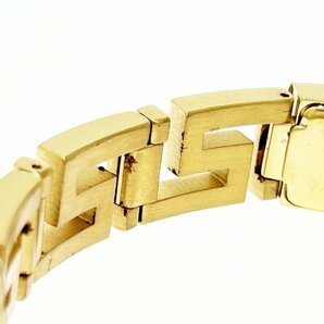 【1円スタート】【訳あり品】VERSACE ヴェルサーチ RSQ メアンドロス GP ブラック文字盤 クオーツ レディース腕時計 257089の画像8