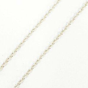 【1円スタート】TIFFANY&Co. ティファニー シルバー オープンハート 16.1g 925刻印 ネックレス 257831の画像5