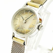 【1円スタート】【訳あり品】OMEGA オメガ ジュネーブ SS 手巻き レディース腕時計 260473_画像2