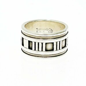 【1円スタート】TIFFANY & Co. ティファニー シルバー アトラス 10.2g 925刻印 指輪 リング 264899の画像1