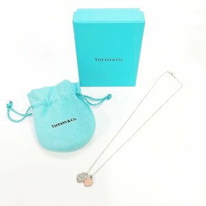 【1円スタート】【箱付き】TIFFANY&Co. ティファニー シルバー リターントゥ ダブルハートタグ ミニ 2.5g 925刻印 ネックレス 264740