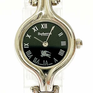 【1円スタート】Burberrys バーバリーズ 11700 SS ブラック文字盤 クオーツ レディース腕時計 ジャンク 262993の画像1