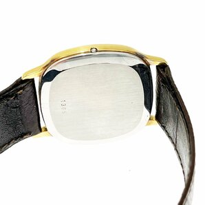 【1円スタート】OMEGA オメガ 1365 デビル GP ゴールド文字盤 プッシュ式 クオーツ ボーイズ腕時計 ジャンク 266560の画像6