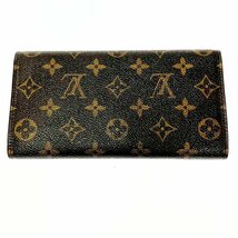 【1円スタート】LOUIS VUITTON ルイ・ヴィトン M61215 モノグラム ポルトトレゾール インターナショナル ブラウン 長財布 ジャンク 262854_画像2