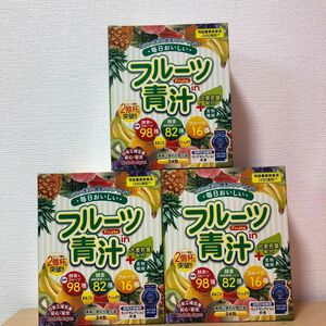 【３箱セット】ジャパンギャルズ フルーツin青汁 24包×3箱　まとめ売り 青汁