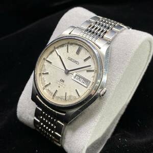 1円～ 6T30130324 SEIKO セイコー LORD MATIC ロードマチック デイデイト 8L75-0A20 AT 自動巻き SS メンズ 腕時計 コレクション 稼働OK