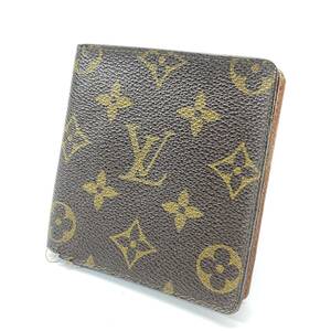 1円～ 6T30850324 LOUIS VUITTON ルイヴィトン モノグラム ポルト ビエ 6カルト クレディ 財布 札入れ ブラウン M60929 8902AN 中古品