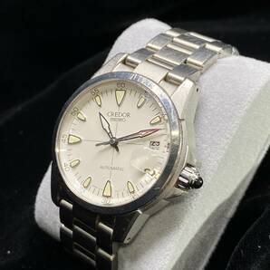 1円～ 6T30120324 SEIKO セイコー CREDOR クレドール フェニックス 8L75-0A20 AT 自動巻き TI チタン メンズ 腕時計 文字盤ズレ 稼働OKの画像1