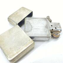 1円～ 6T30330424 ZIPPO ジッポー STERLING スターリングシルバー 1999 オイルライター 火花のみ確認 現状品 当時物_画像6