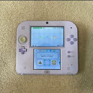 ニンテンドー2DS ラベンダー　充電器付き