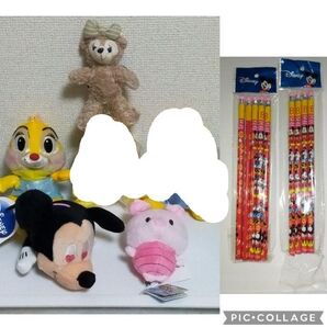 ディズニー ぬいぐるみ 鉛筆 セット