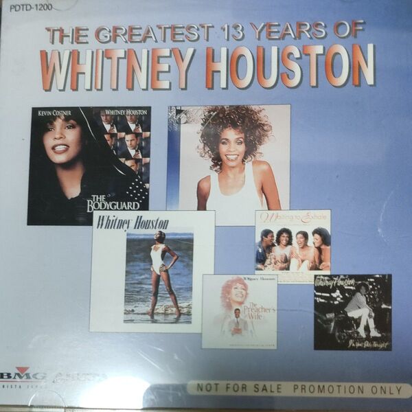 WHITNEY HOUSTON/THE GREATEST 13YEARS OF promotion CD