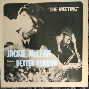 The MEETING:JackieMclean& Dexter Gordon /SteepleChase LP 国内盤