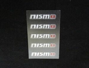 【新品・即決】ニッサン NISMO ニスモ スタートボタン シフトレバー スマートキー ステッカー 5個 エンブレム