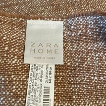 ザラホーム　ブランケット　コットン　ベッドカバー　マルチカバー　ソファーカバー　リネン　ZARA HOME 未使用　フリンジ　インテリア　_画像5