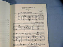 o) ヴォーカル、ピアノ ヴォルフ ゲーテの詩による48の歌曲集 1巻[1]4931_画像3