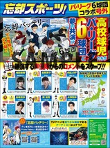 忘却バッテリー パリーグ コラボ 2024 忘却スポーツ新聞 号外 千葉ロッテマリーンズ 千葉ロッテ プロ野球 非売品 球場配布品 宮野真守_画像2