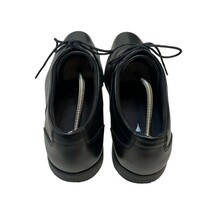 【美品】ミズノ　レザー　ストレートチップ　ビジネスシューズ　26.5cm ブラック ブラック レザーシューズ 紳士靴 本革 革靴　ウォーキング_画像3